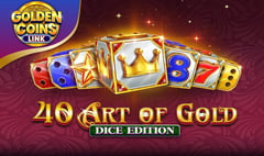 Amusnet - 40 Art of Gold Dice Edition Golden Coins Link