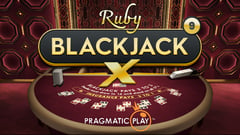 Pragmatic Live - Blackjack X 9 - Ruby